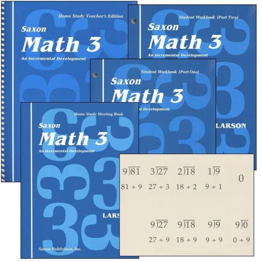 Saxon Math 3 Home Study Kit | Veritas Press